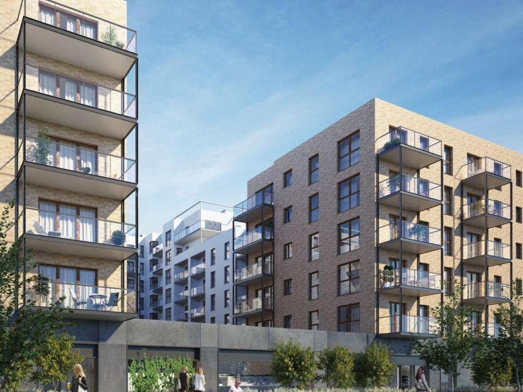 "Nowy Apartament" Sypialnia , Garaz, 1500 M Od Morza, Netflix Gdansk Luaran gambar